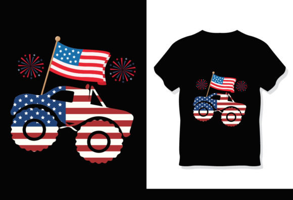 4th July Tshirt Design 9: A Versatile Print for Creative Projects