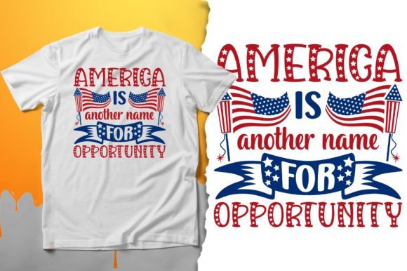 4th of July Premium SVG T-Shirt Design