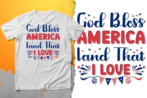 4th of July SVG Typograph T-Shirt Design: A Versatile Tool for Creative Expression
