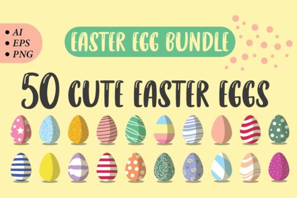 Easter Sublimation Bundle Easter Eggs