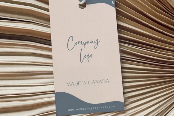 Modern Maker Product Hang Tag Template: A Simple Tool for Big Impact